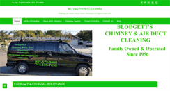 Desktop Screenshot of blodgettscleaners.com